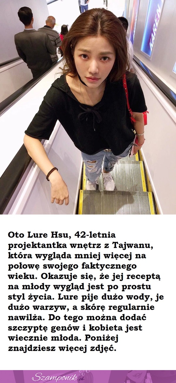 Lure Hsu to 42-letnia kobieta, która wygląda jak 20-latka!