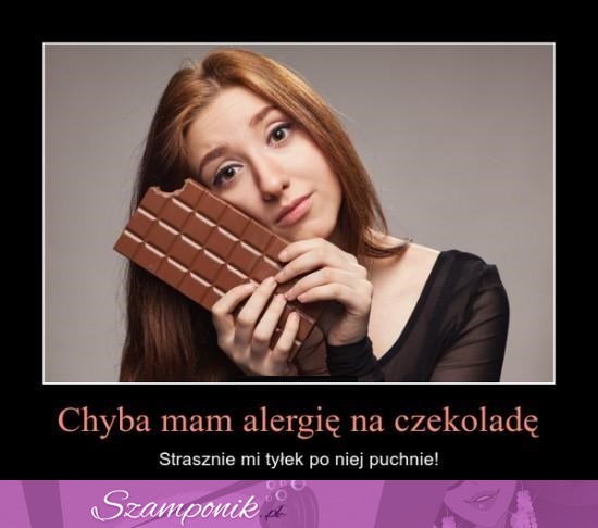 Alergia na czekoladę