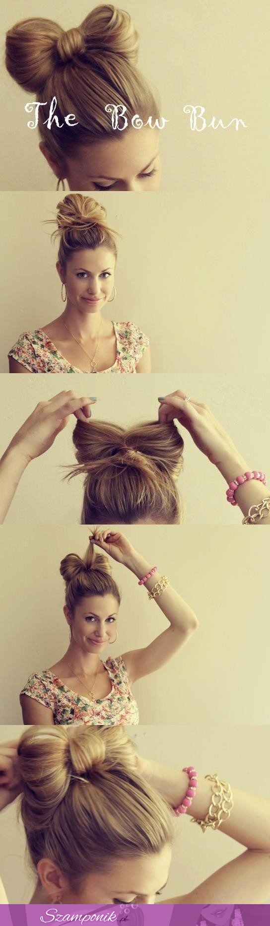 Kokardka z włosów, ZOBACZ jak ją zrobić, super opcja na lato ;)