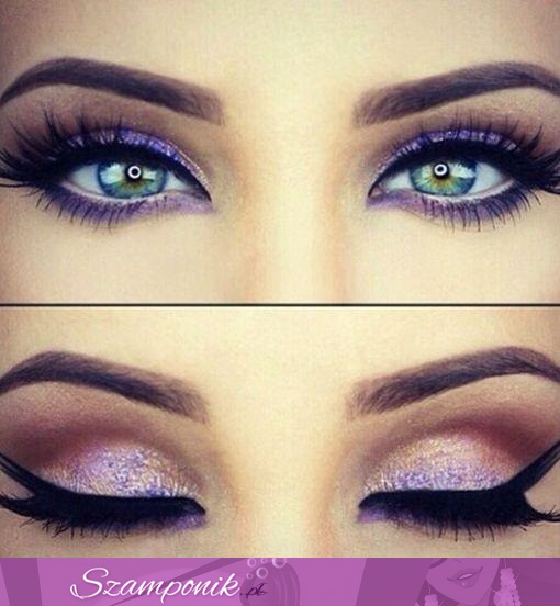 Piękny makijaż oczu♥