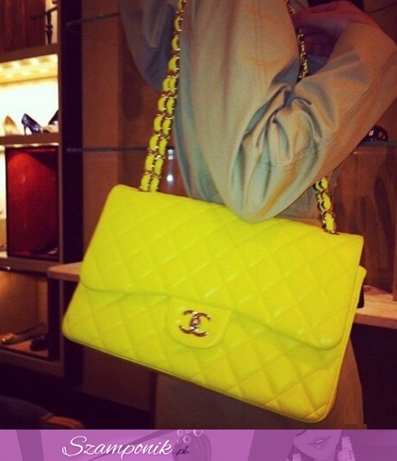 Żółta Chanel